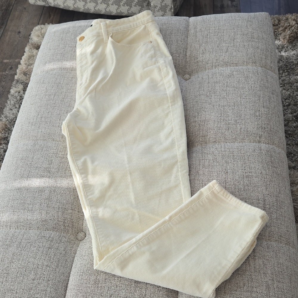 Talbots Hi-Rise Corduroy Curvy Jegging